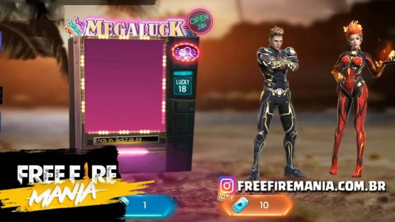 Novo Sorte Royale DUPLO: Choque Elétrico e Fogo Selvagem no Free Fire