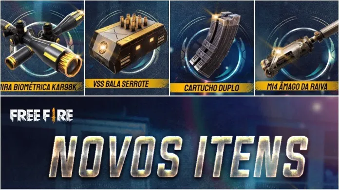 Novos Itens no Free Fire - Atualização de Dezembro 2019