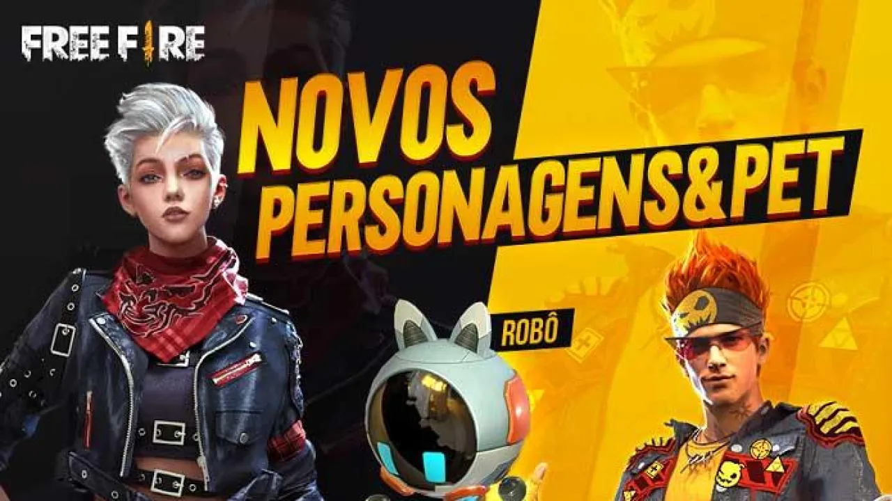 Novos Personagens Angela e Alvaro no Free Fire
