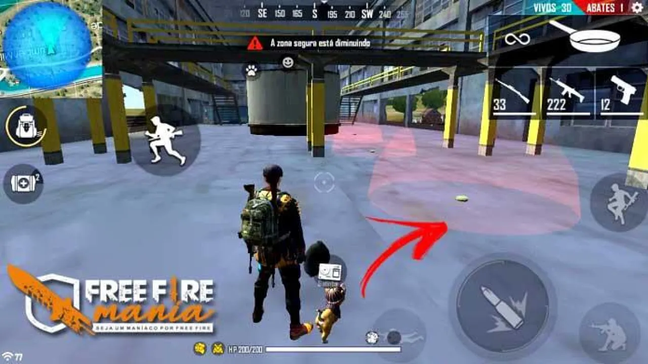 Atualização do Free Fire: Nova Sinalização para Minas Terrestres