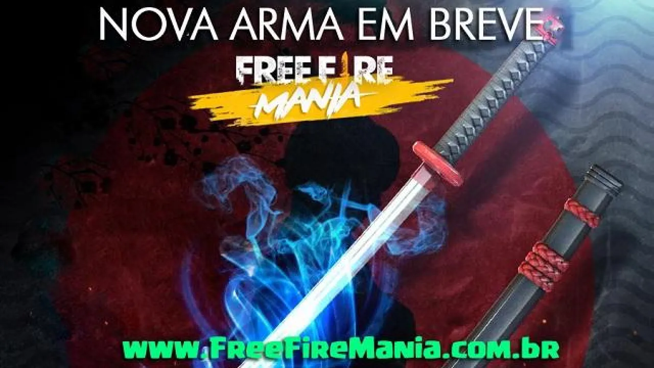 Katana - Nova Arma Confirmada em Free Fire