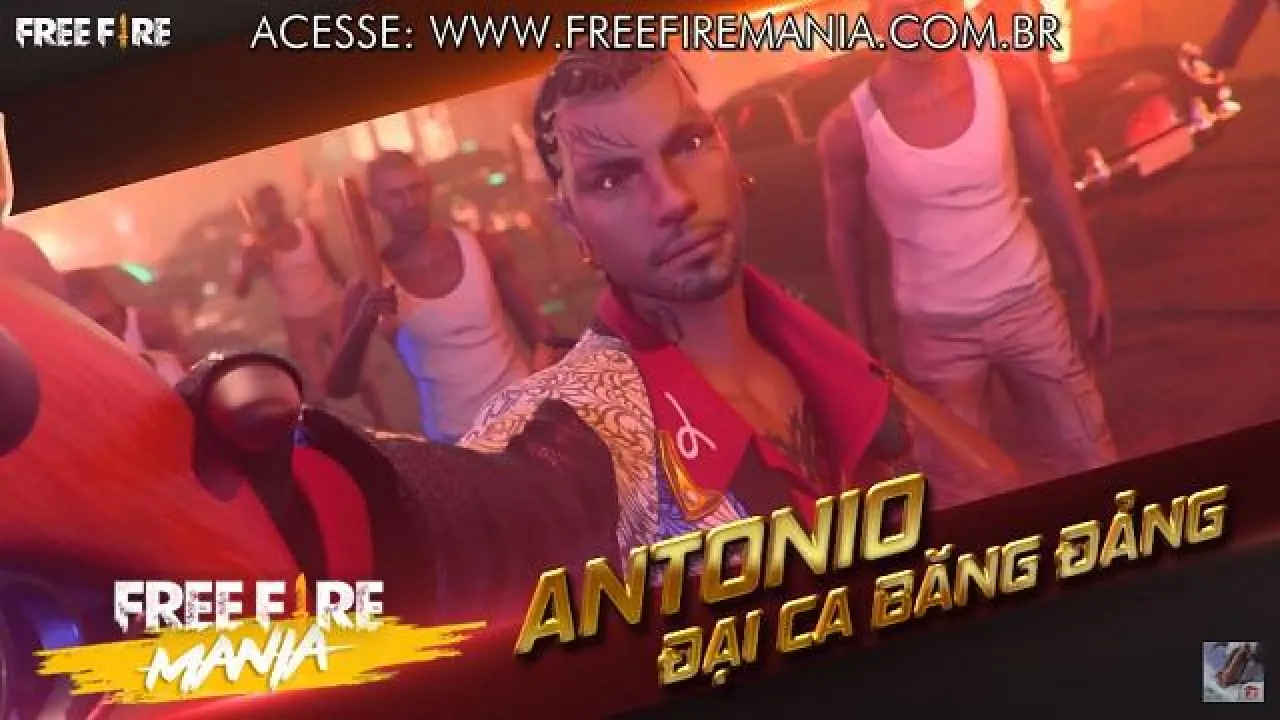 Antonio, o Gangster: Novo Personagem Chega ao Free Fire na Atualização de Dezembro