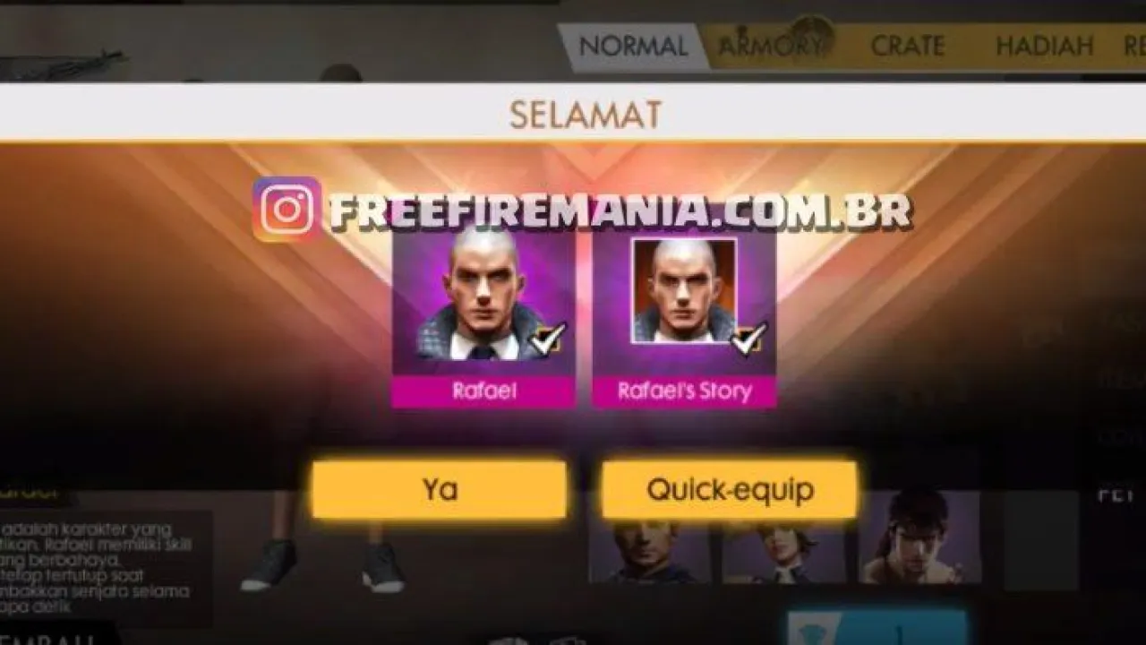 Personagem Rafael chega ao Free Fire com habilidades únicas