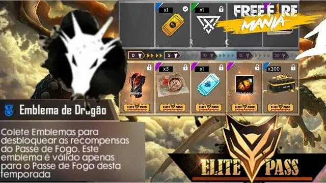 Passe de Elite 11: Caçadores de Dragões Chegam ao Free Fire em Abril 2019