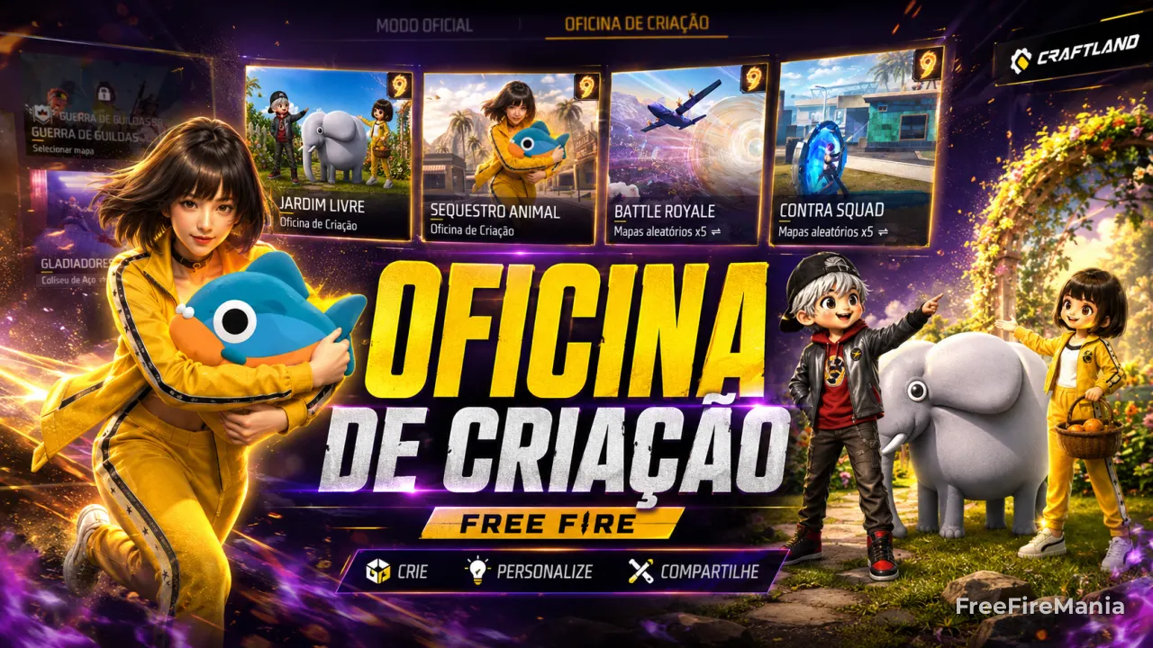 Oficina de Criação Free Fire