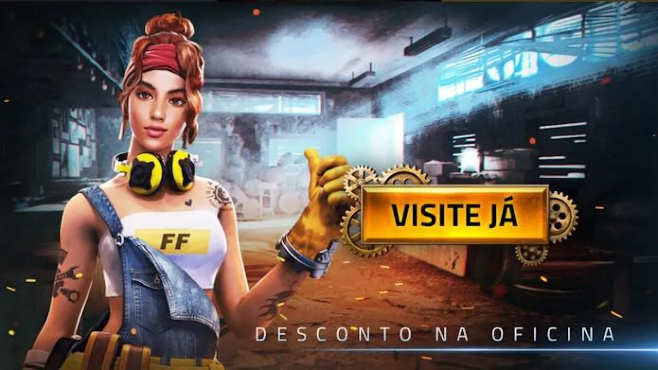 Nova Oficina da Shani no Free Fire: Descontos e Itens Grátis