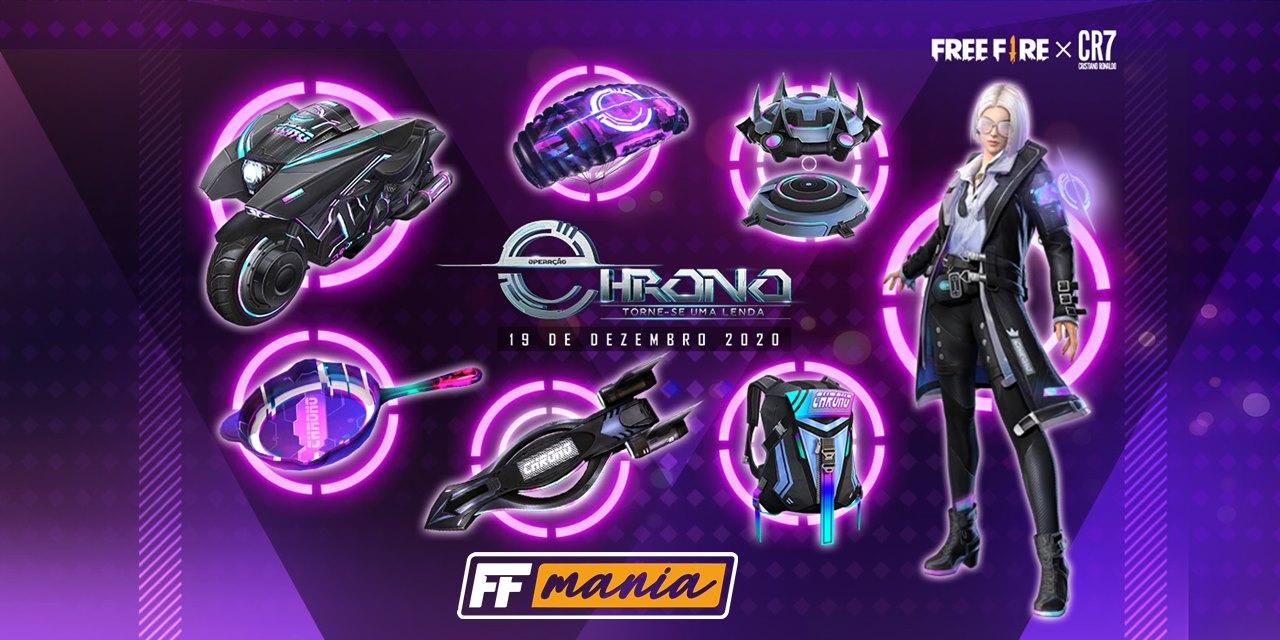 Operación Chrono en Free Fire: calendario, misiones y recompensas reveladas