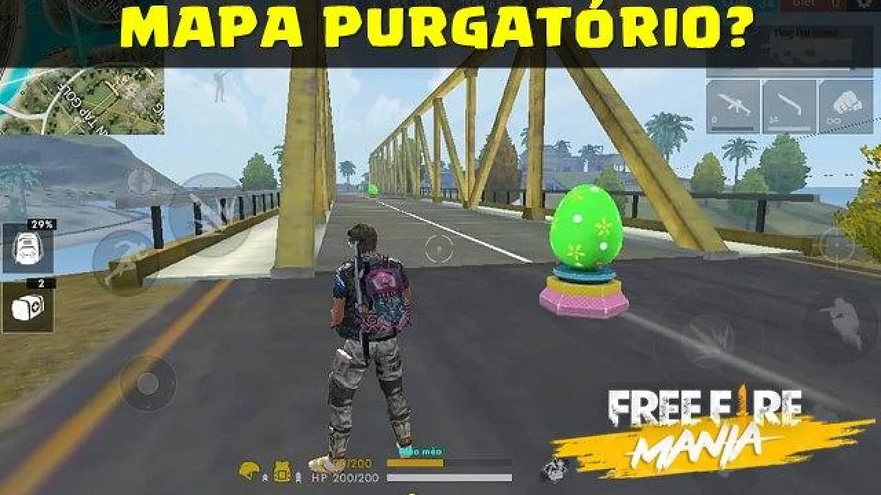 Ovos Verdes no Mapa Purgatório do Free Fire: Coleta e Localizações