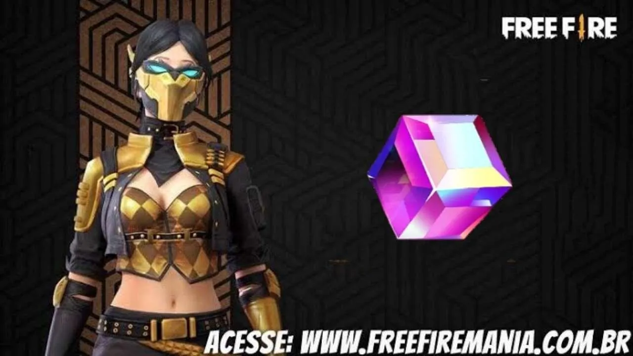 Pacote Réia Free Fire é a próxima skin do Cubo Mágico