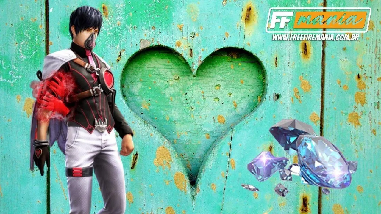 Pacote Sr. Amorzinho chega ao Free Fire no evento Escolha Royale, confira o calendário semanal