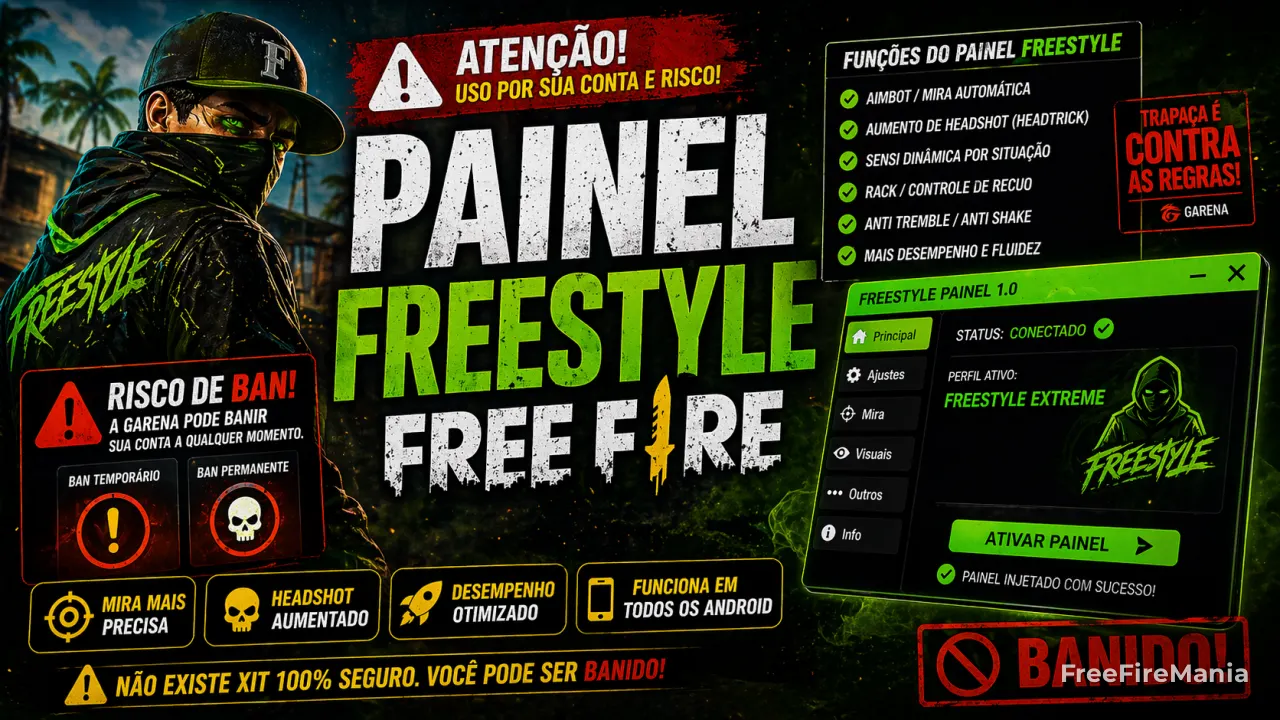 Painel Freestyle Free Fire - o que é e como funciona