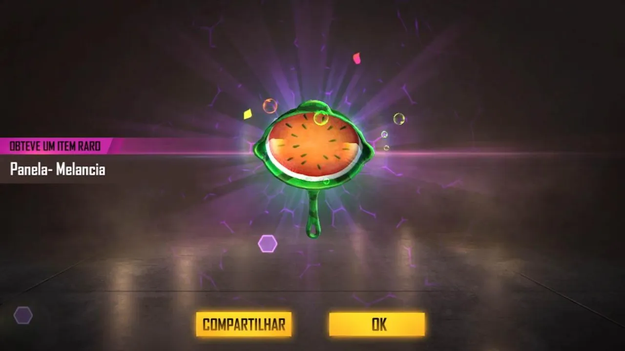 Lendária! Nova skin da Panela Melancia chegou no Free Fire
