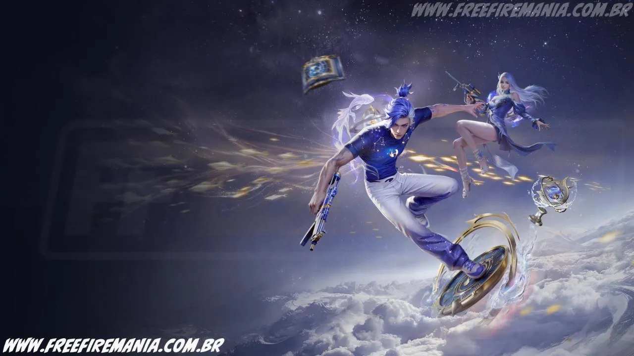 Passe de Elite Fevereiro 2026: Novo Passe Booyah do Free Fire “Maré Celestial”