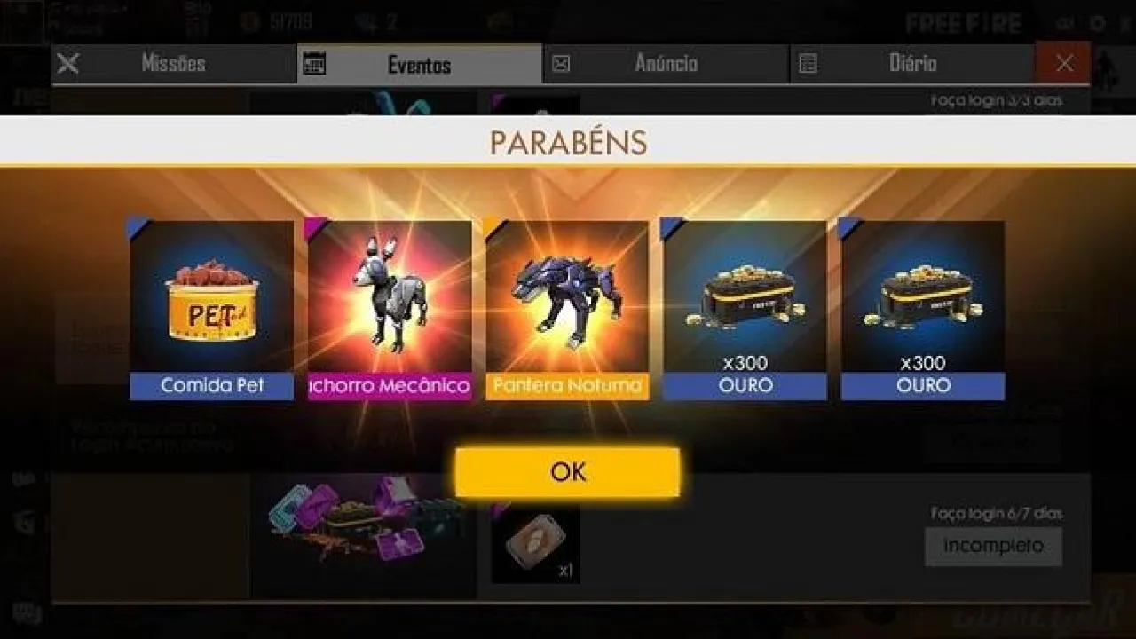 Pegue Agora seu Pet Grátis no Free Fire