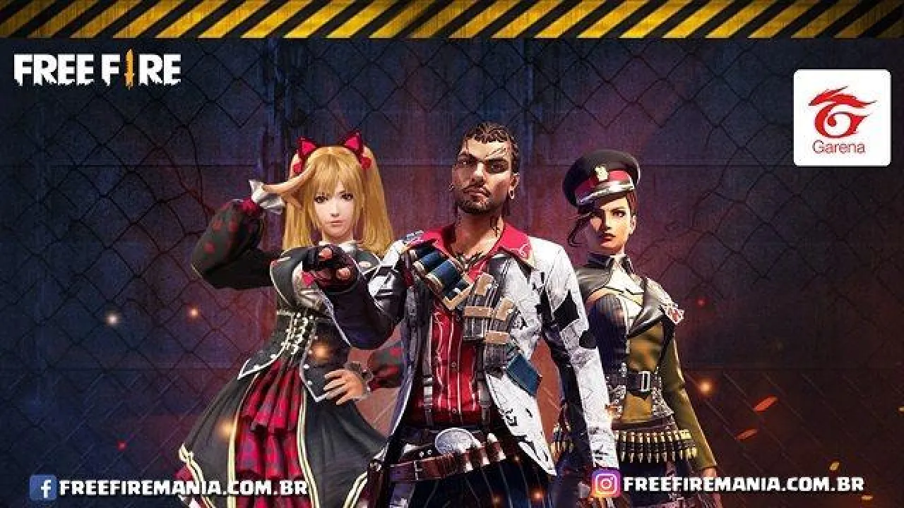 Personagens Disponíveis por Ouro na Loja do Vietnã em Free Fire