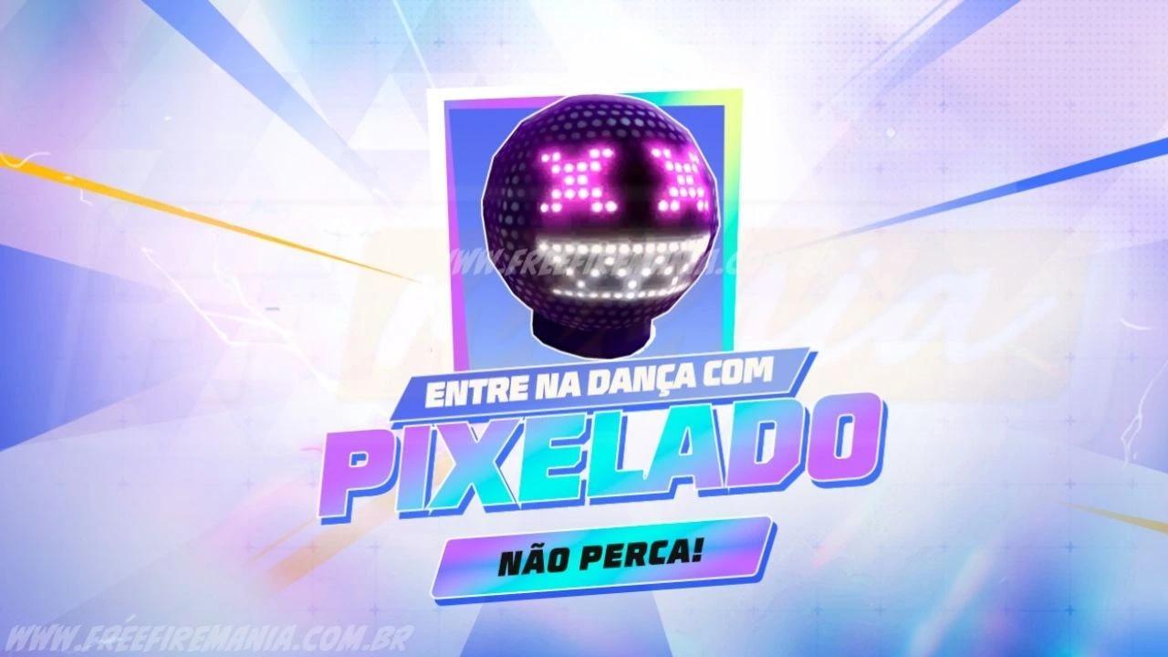 Free Fire: como conseguir Pixelado (Máscara) no Escolha Royale