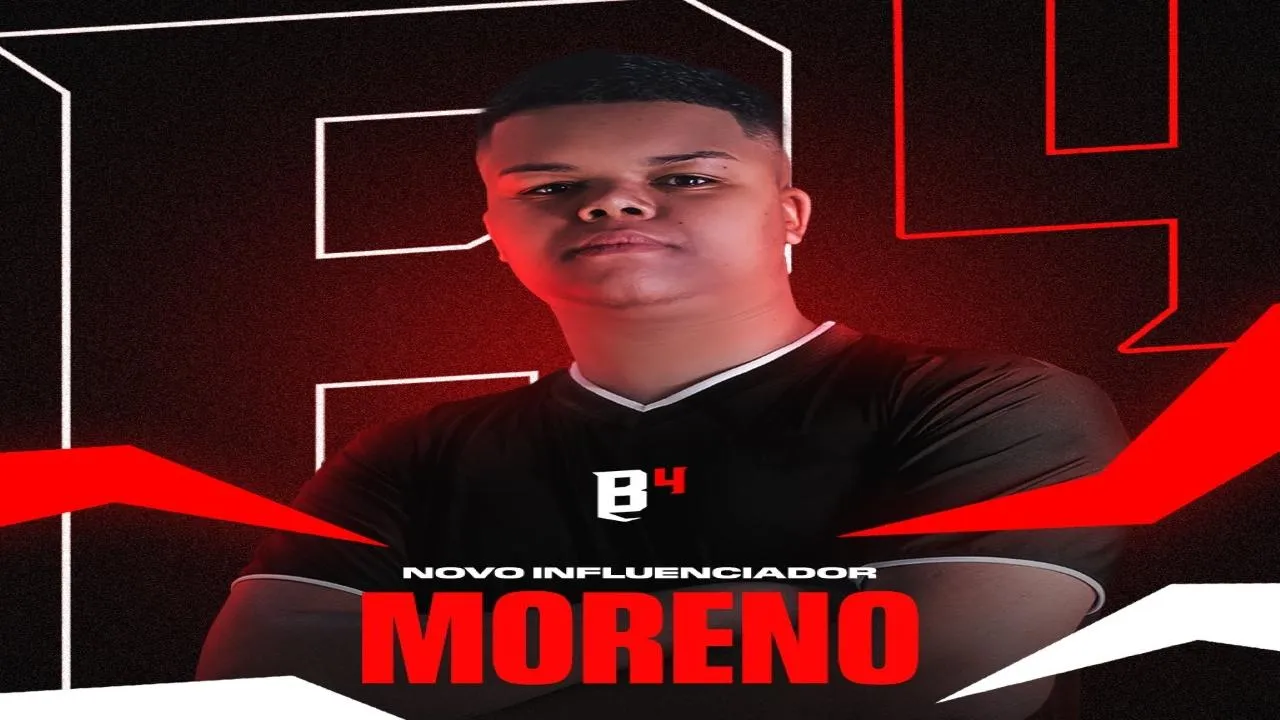 Pouco mais de um mês de anunciado, Moreno se despede da B4 Esports 