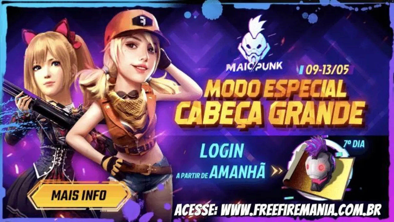 Projeto da nova Incubadora Catástrofes Grátis no Free Fire