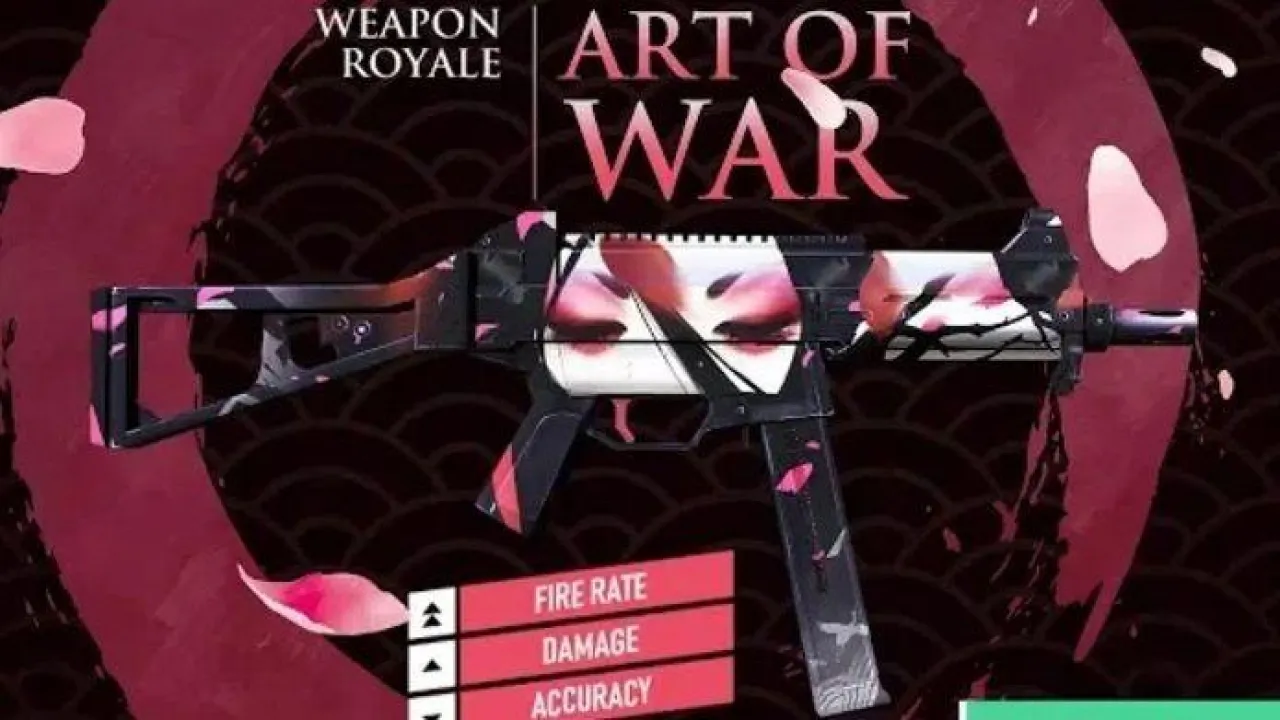 Próximo Arma Royale da UMP - Geishas Fascinantes - Free Fire