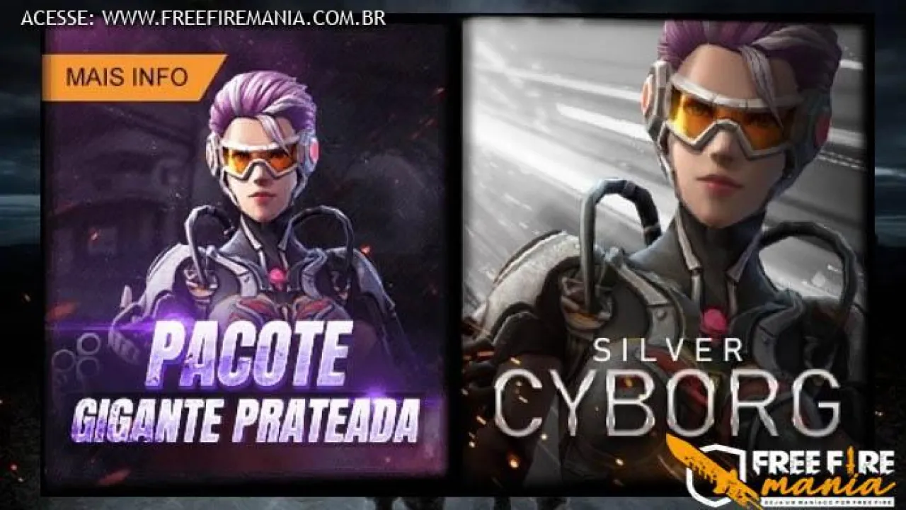 Próximo Diamante Royale do Free Fire: Gigante Prateada