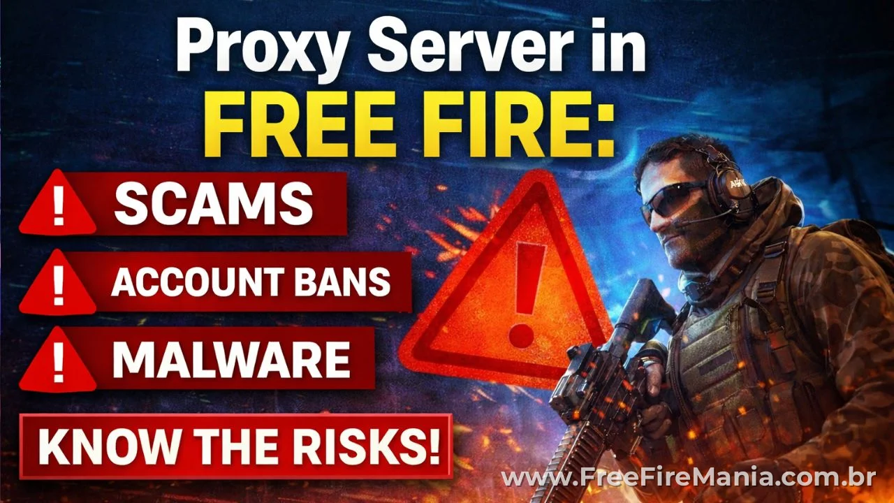 Proxy Server Free Fire: complete guide, risks and account bans