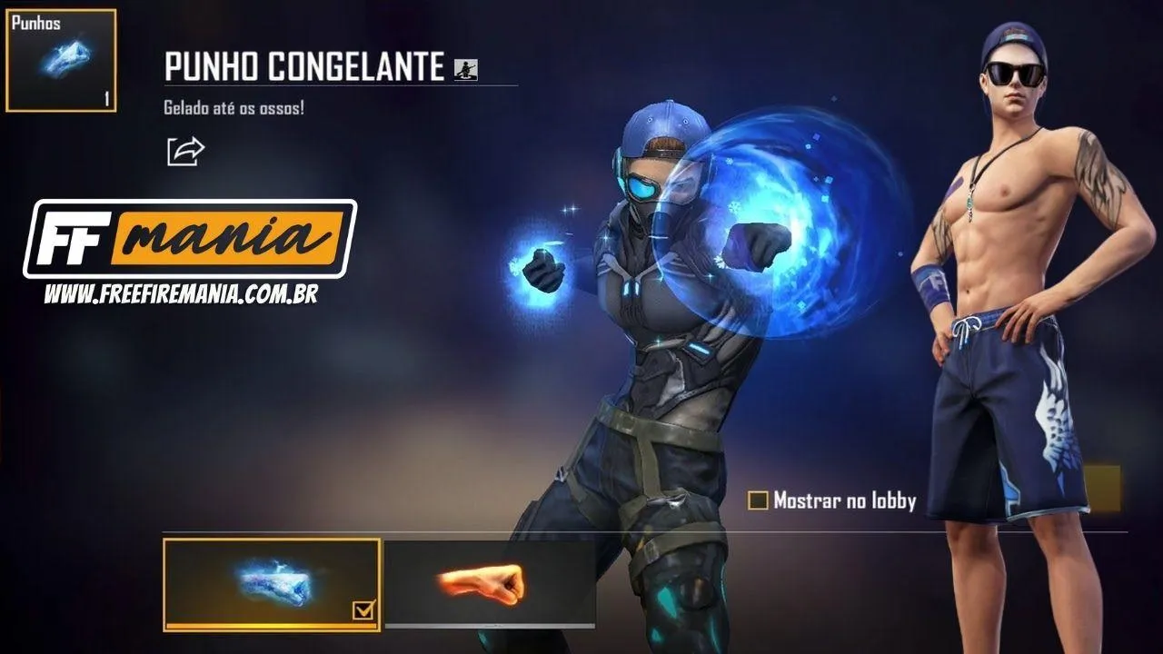 Punho Congelante e Bermuda Angelical estão de volta ao Free Fire, saiba como conseguir