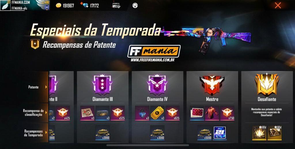 ¿Cuándo termina la temporada de Free Fire? Llega el 22 esta semana, mira las recompensas y los rangos