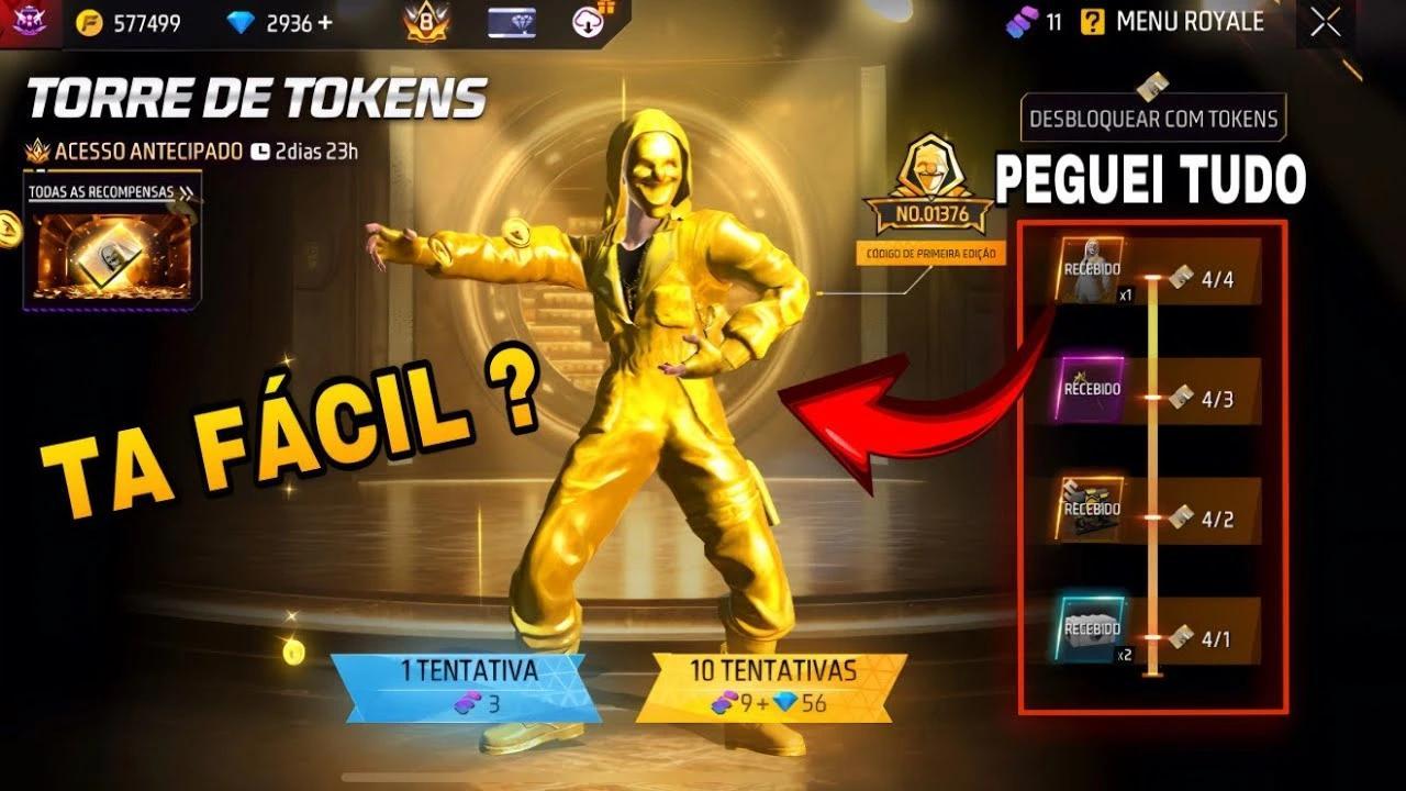Custa Caro? Veja Quanto Você Gasta pelo Top Criminal Dourada no Free Fire (FF)