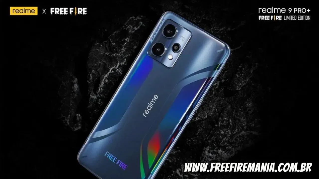 Realme 9 Pro+ Free Fire Edition será lançado em 12 de abril: veja vídeo