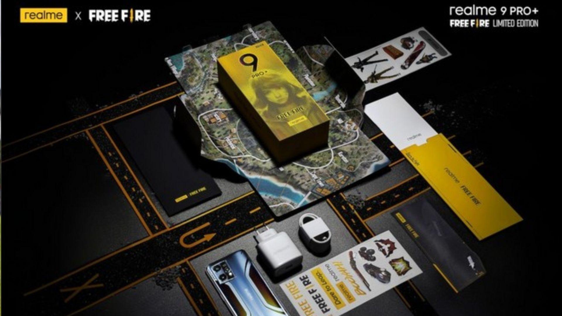 La edición Realme 9 Pro Plus Free Fire sale a la venta en Shopee