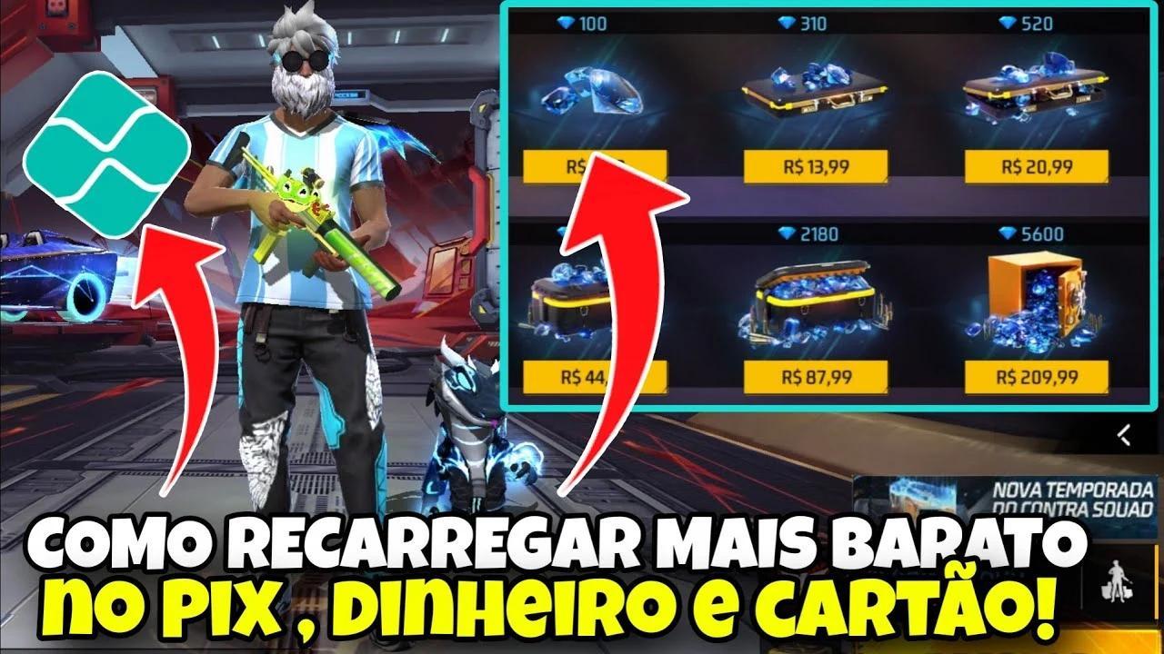 Recarga Free Fire 2 reais: é possível? Veja preços e bônus!