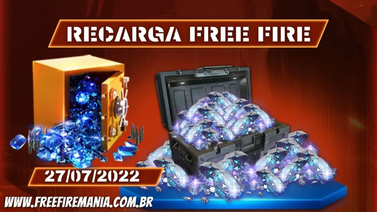 Recarga Free Fire: 27 de julho (2022); Espólio Estilo de Batalha