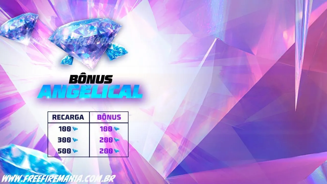 Recarga Free Fire: ganhe Diamantes ao comprar diamantes em  1 de janeiro (2026)