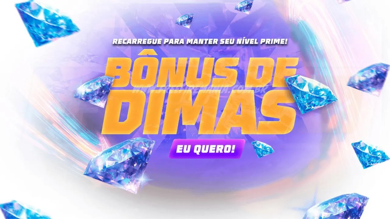 Recarga Free Fire: ganhe Diamantes ao comprar diamantes em  5 de julho (2025)