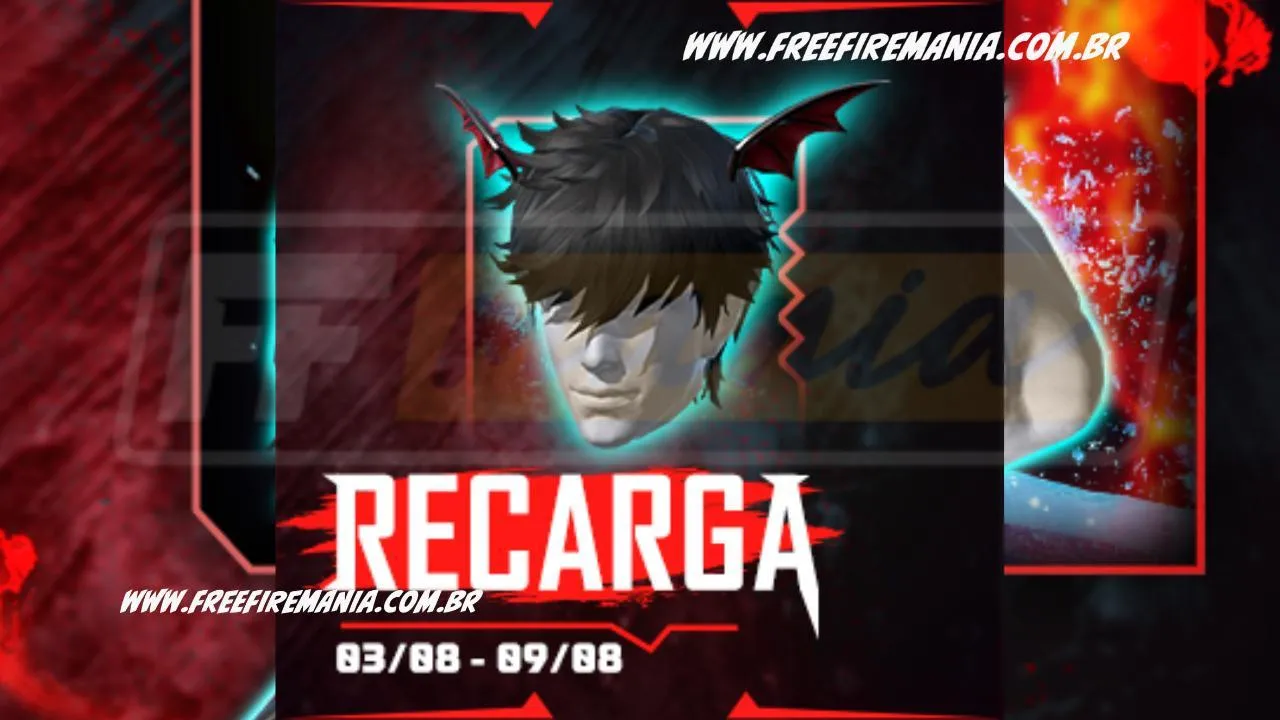 Recarga Free Fire: ganhe Arco de Morcego ao comprar diamantes em  3 de agosto (2024)