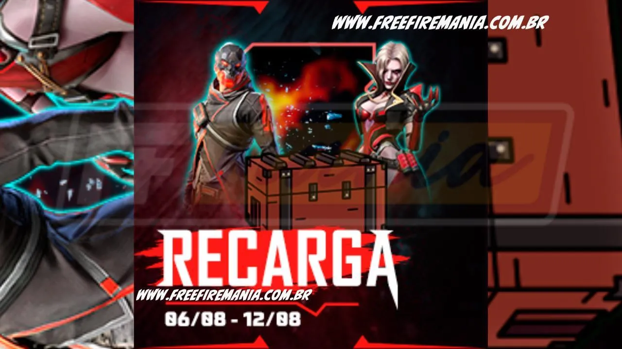 Recarga Free Fire: ganhe Caixa - Lua ao comprar diamantes em  6 de agosto (2024)