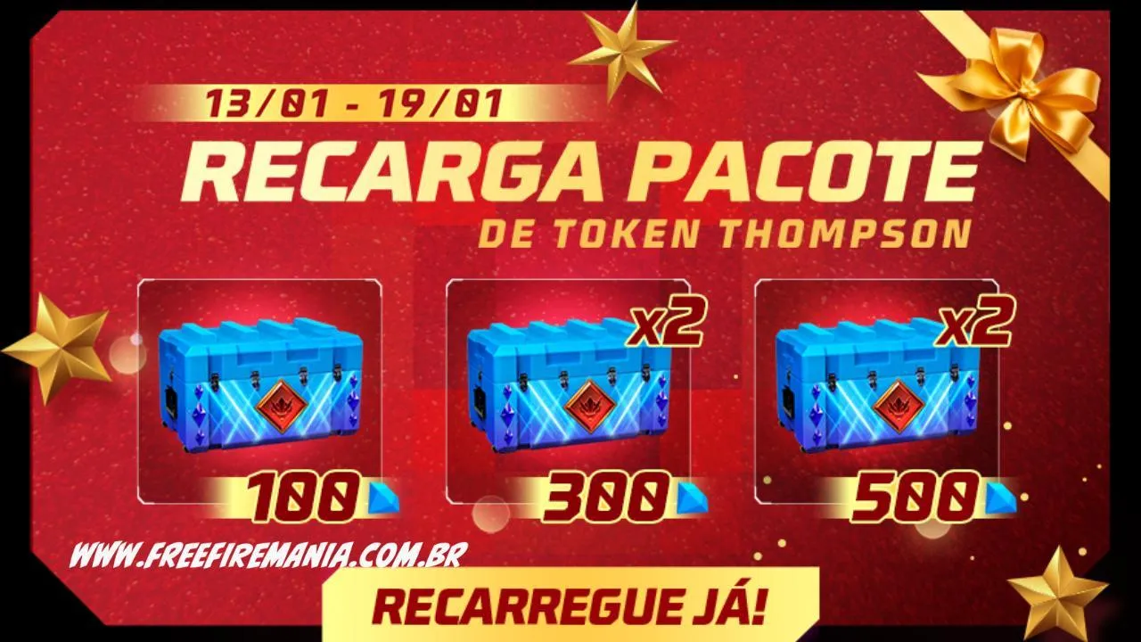 Recarga Free Fire: ganhe Caixas Token Gargula ao comprar diamantes em 13 de janeiro (2024)