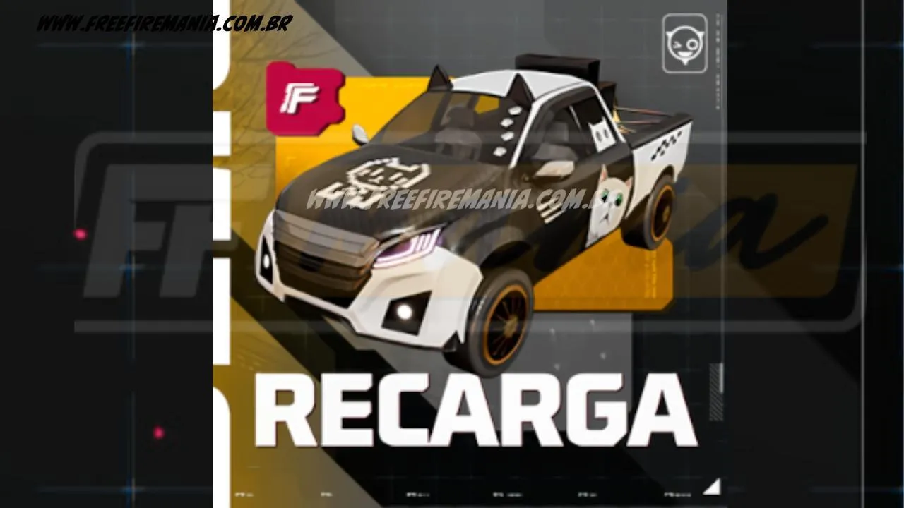 Recarga Free Fire: ganhe Camionete - Cê Tá Miaulhando? ao comprar diamantes em  5 de outubro (2024)