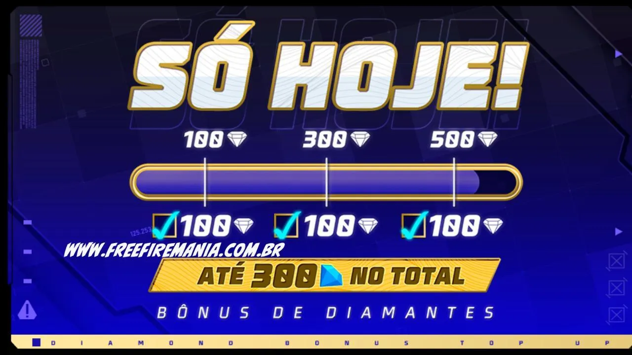 Recarga Free Fire: ganhe Diamantes ao comprar diamantes em 25 de dezembro (2023)