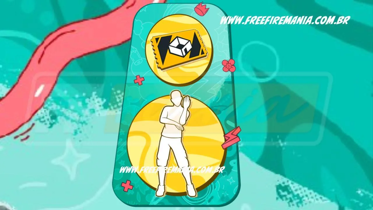 Recarga Free Fire: ganhe Emote - Assim que se Faz ao comprar diamantes em 24 de abril (2024)