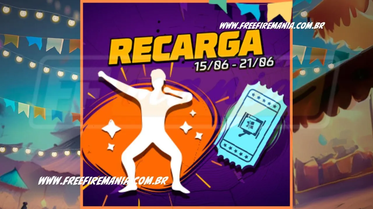 Recarga Free Fire: ganhe Emote - Dancinha Viral ao comprar diamantes em 15 de junho (2024)
