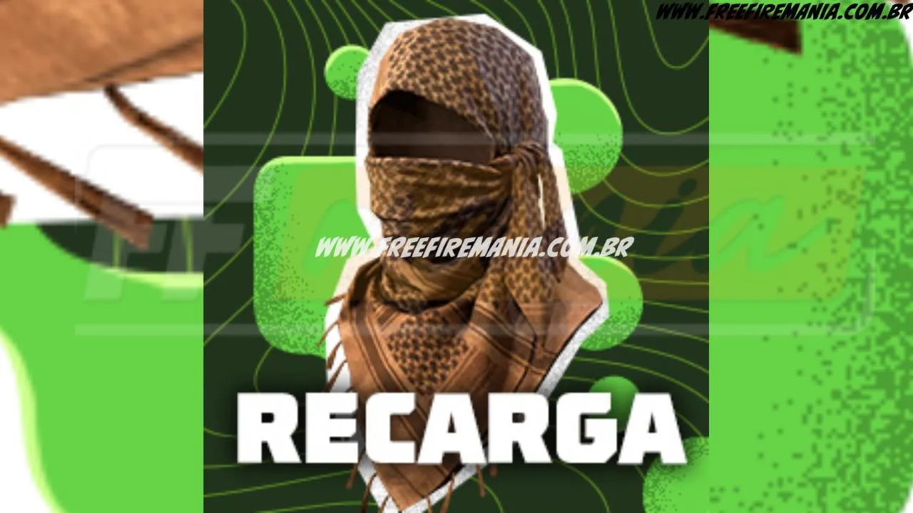 Recarga Free Fire: ganhe Keffyeh Marrom ao comprar diamantes em  2 de fevereiro (2025)