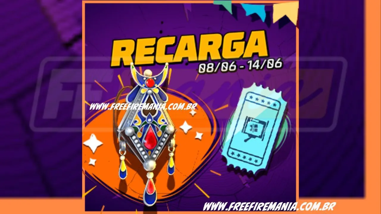 Recarga Free Fire: ganhe Mochila Adornos de Rubi ao comprar diamantes em  8 de maio (2024)