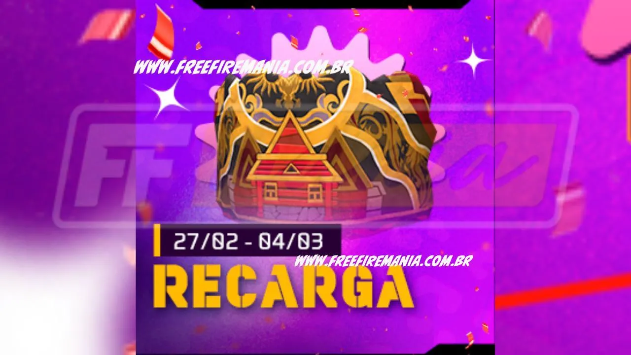 Recarga Free Fire: ganhe Parede de Gelo Cabana de Madeira ao comprar diamantes em 27 de fevereiro (2024)