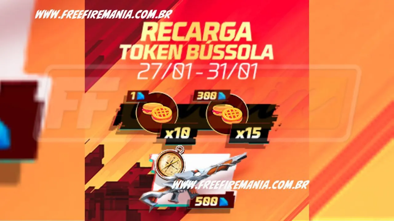 Recarga Free Fire: ganhe Token Bulsula ao comprar diamantes em 27 de janeiro (2024)