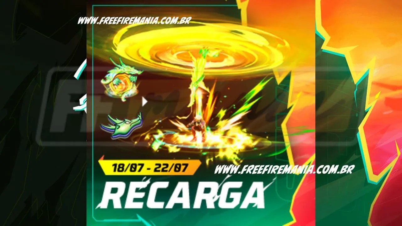 Recarga Free Fire: ganhe Token Lendario ao comprar diamantes em 18 de julho (2024)