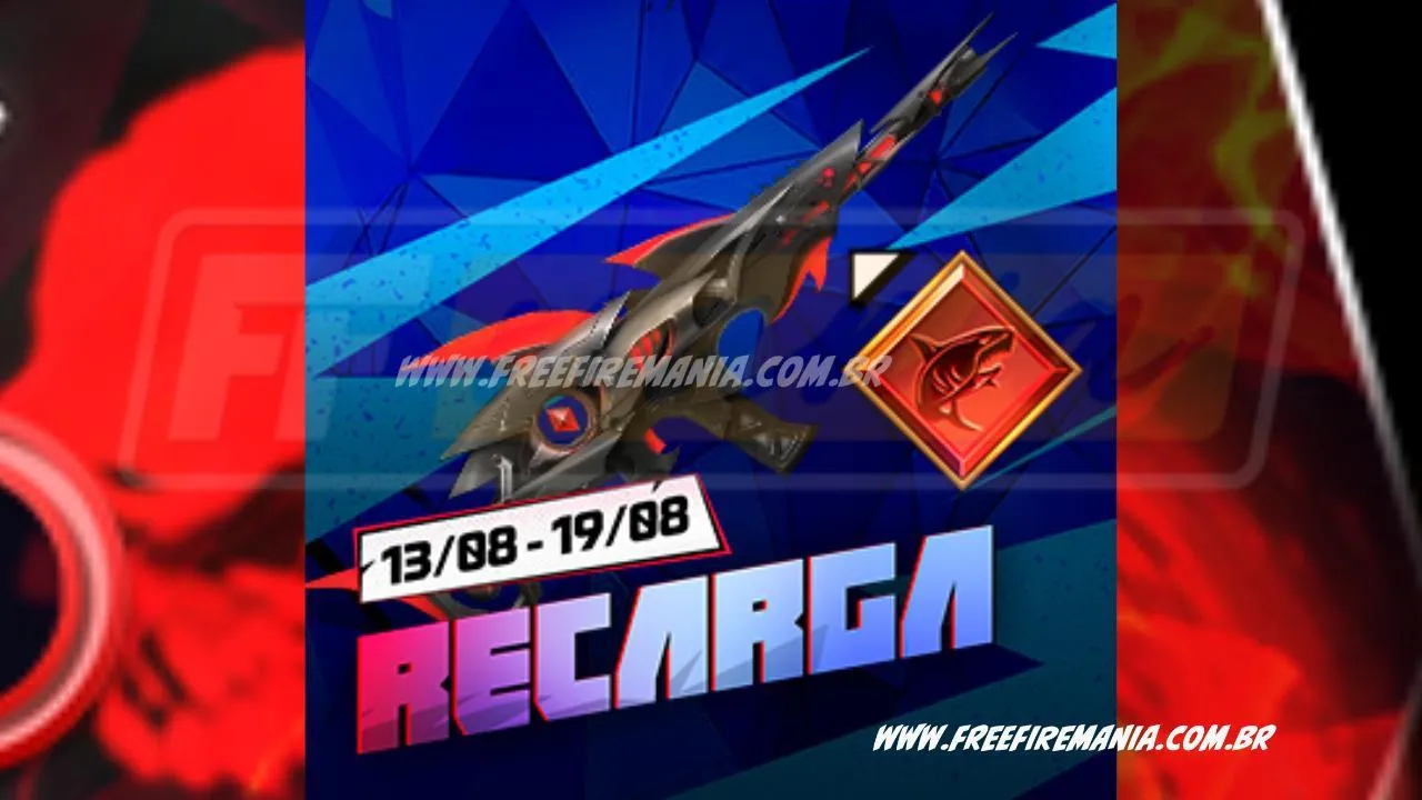 Recarga Free Fire: ganhe Token Megalodonte ao comprar diamantes em 13 de agosto (2024)