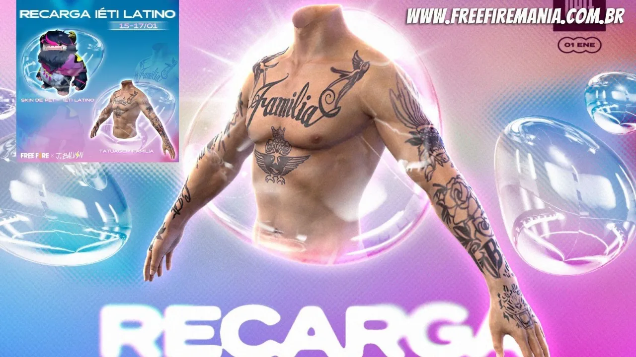 Recarga Free Fire: recompensa deste sábado (15) pode ter sido alterada; veja os detalhes