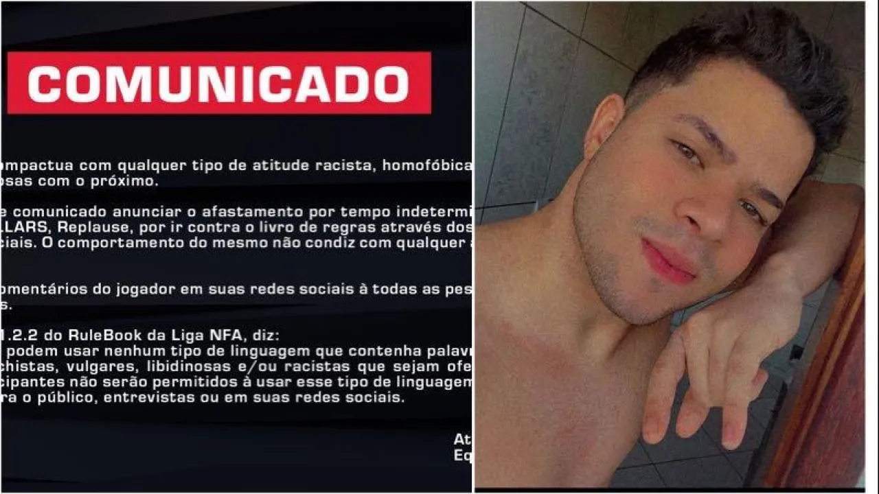 Replause é expulso da LOS GRANDES e suspenso da NFA