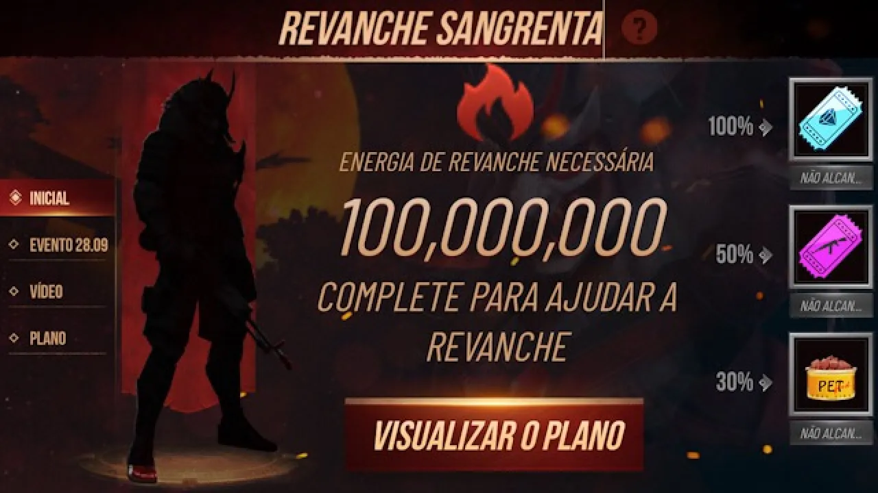 Evento Revanche Sangrenta Começa em Free Fire